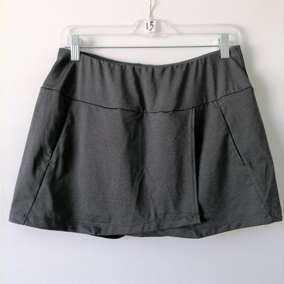 Tail Womens Black Athletic Slit Front Pull On Honeydew Skorts Size M - Picture 1 of 7